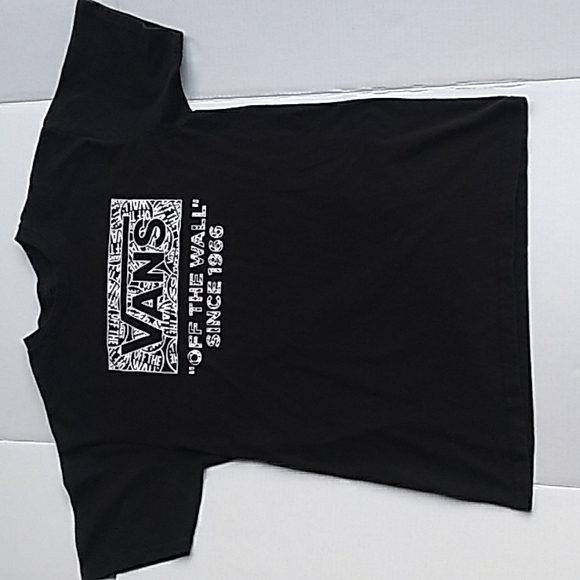 Vans Off The Wall Since 1966 T-shirt Black Size Medium - Picture 1 of 4
